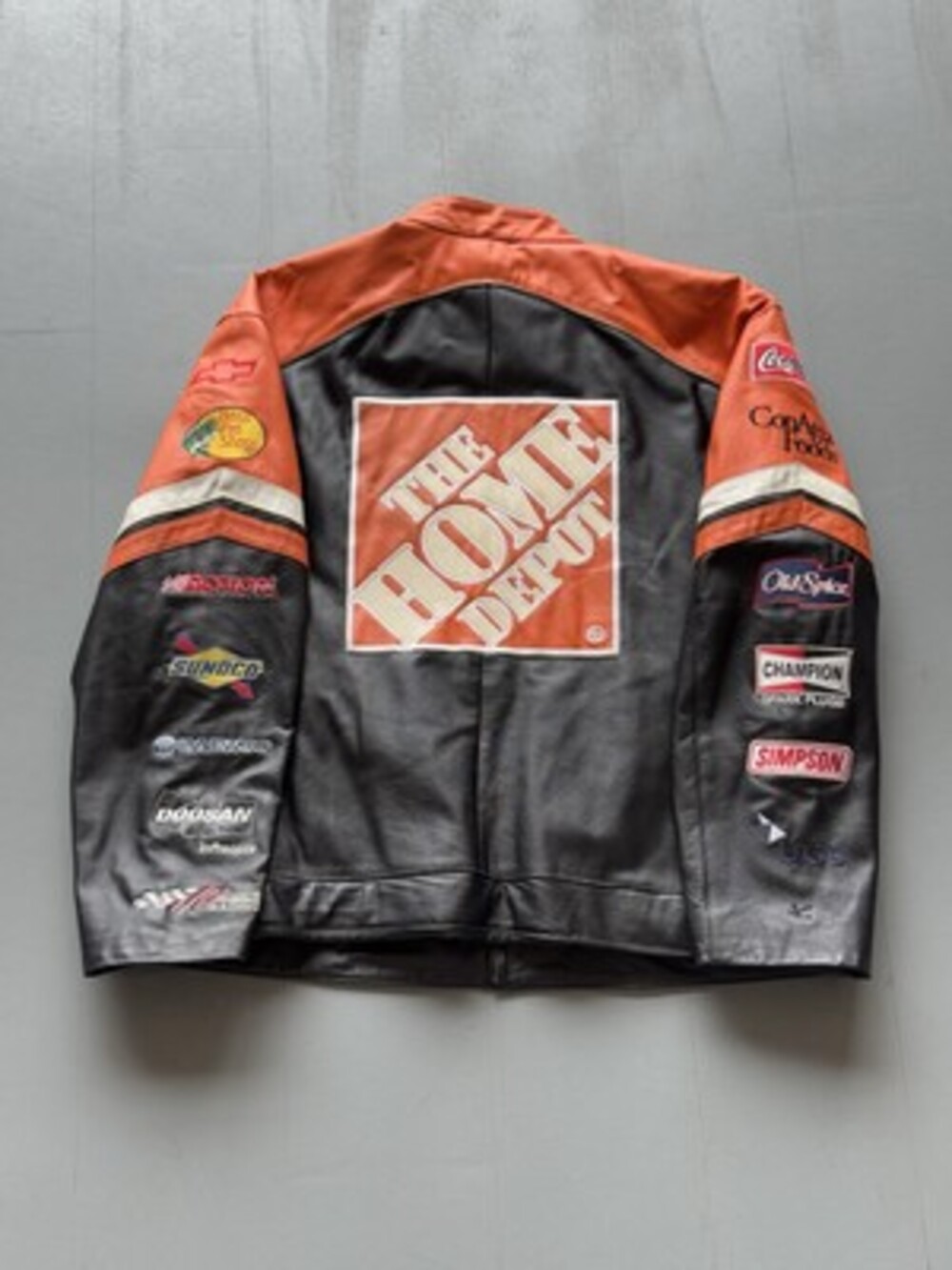 NASCAR Home Depot Chase Authentics Wilson’s Leather Jacket Tony Stewart Size XL